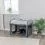 Trixie Cușcă pliabilă moale Basic M gri 80 x 65 x 55 cm