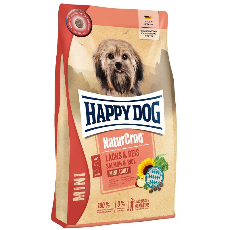 Happy Dog NaturCroq Mini Lachs & Reis, 800 g