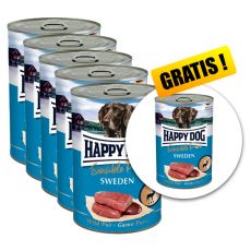 Happy Dog Wild Pur Sweden 400g / venison 5+1 GRATUIT