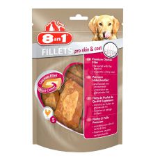 Fillets 8 in 1 PRO SKIN AND COAT for dogs - 80g