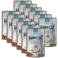Happy Cat Sensitive Haut & Fell / Skin & Coat 12 x 85 g