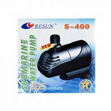 Pompă Resun S-400, ce produce o înălțime a coloanei de apă de 70 cm, 6 W