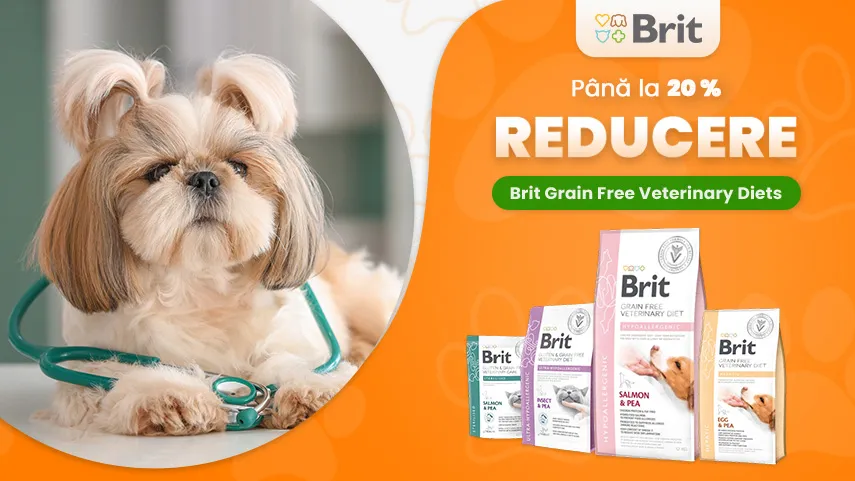 Brit Veterinary Diets reducere de până la 20%