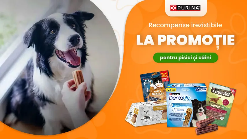 Purina recompense la promoție
