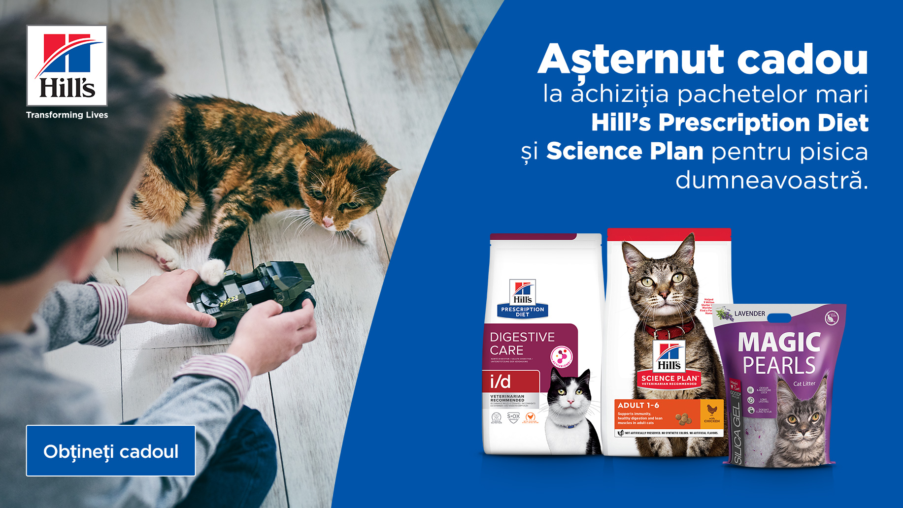 Hill´s + așternut cadou